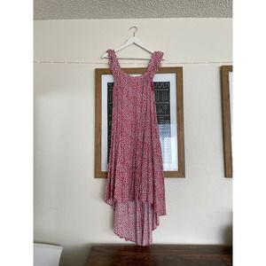 Flutter sleeve- high-low dress - Shop Neighbor by In the Beginning